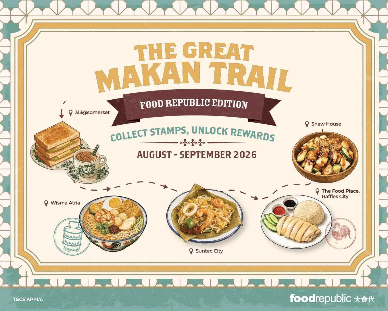 Great Makan Trail 10% OFF @ FR